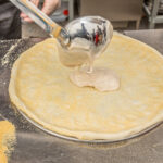 Home oven base with truffle cream (3/4 cooked)